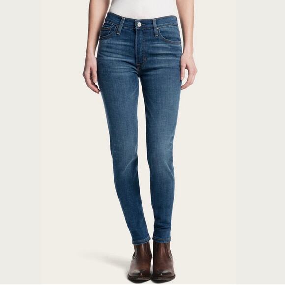 Frye Addie Skinny Denim Jeans Womens 4 Blue Mid-Rise Minimalist Casual Staple - Picture 13 of 14